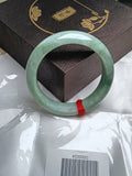 Apple Green Burmese JGIA Certified Jadeite Bangle (Size:56 - 57mm) D024 - Jadeite Ding