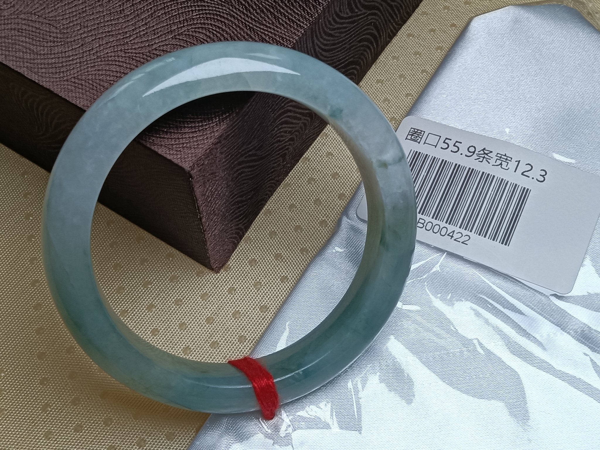 Traditional Bracelet Apple Green Burmese JGIA Certified Jadeite Bangle (Size:55 - 56mm) - Jadeite Ding