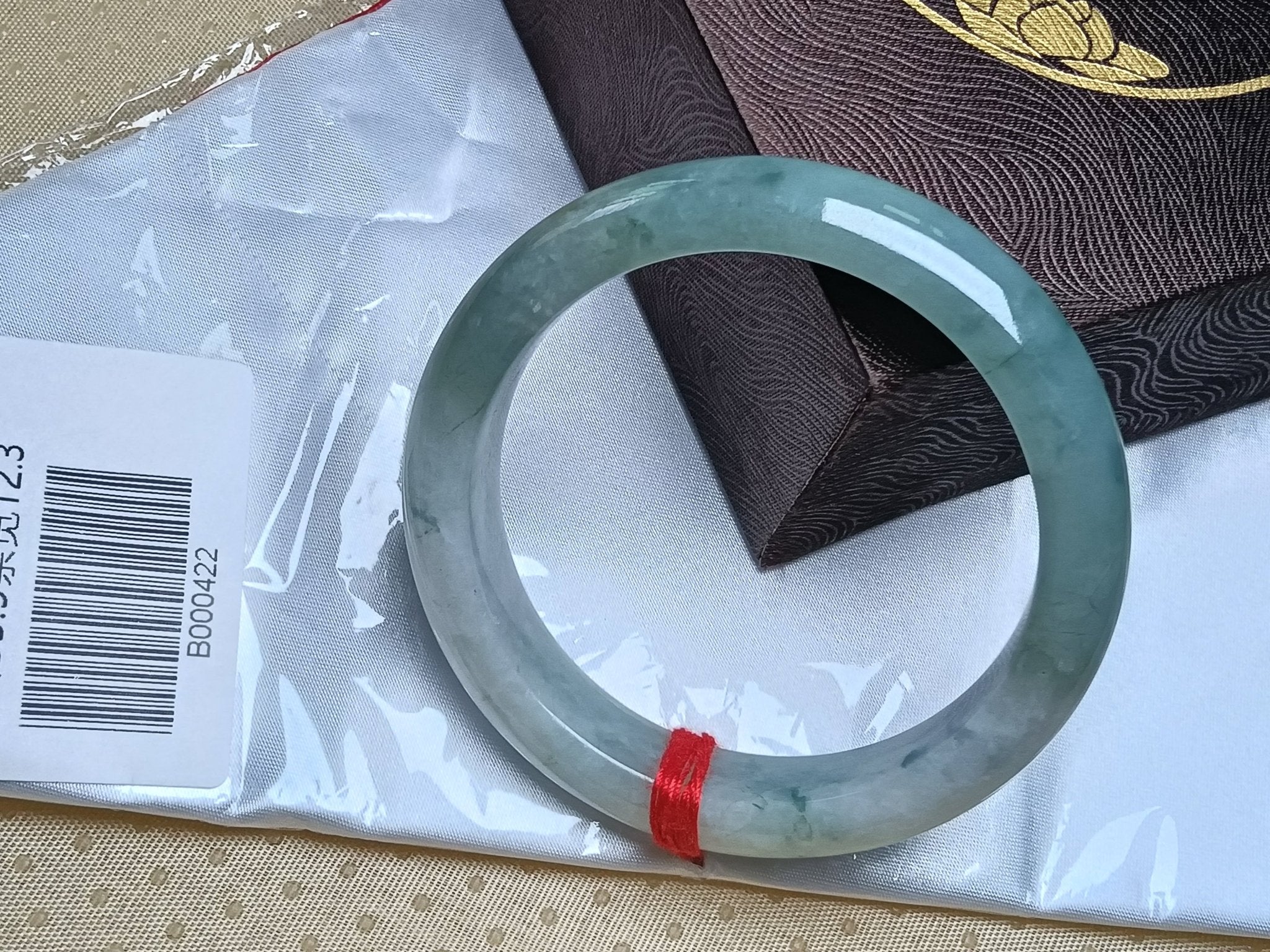 Traditional Bracelet Apple Green Burmese JGIA Certified Jadeite Bangle (Size:55 - 56mm) - Jadeite Ding
