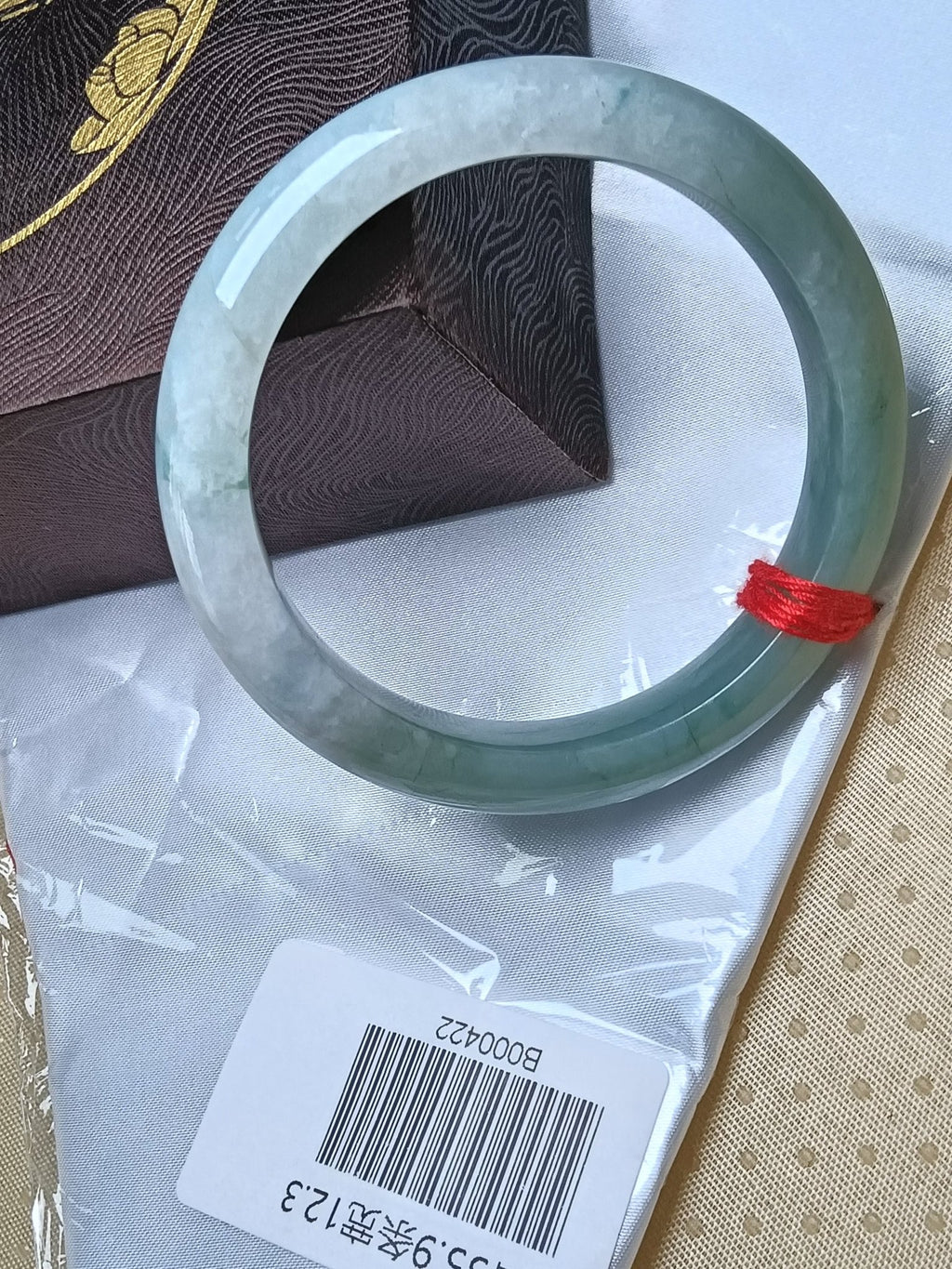 Traditional Bracelet Apple Green Burmese JGIA Certified Jadeite Bangle (Size:55 - 56mm) - Jadeite Ding